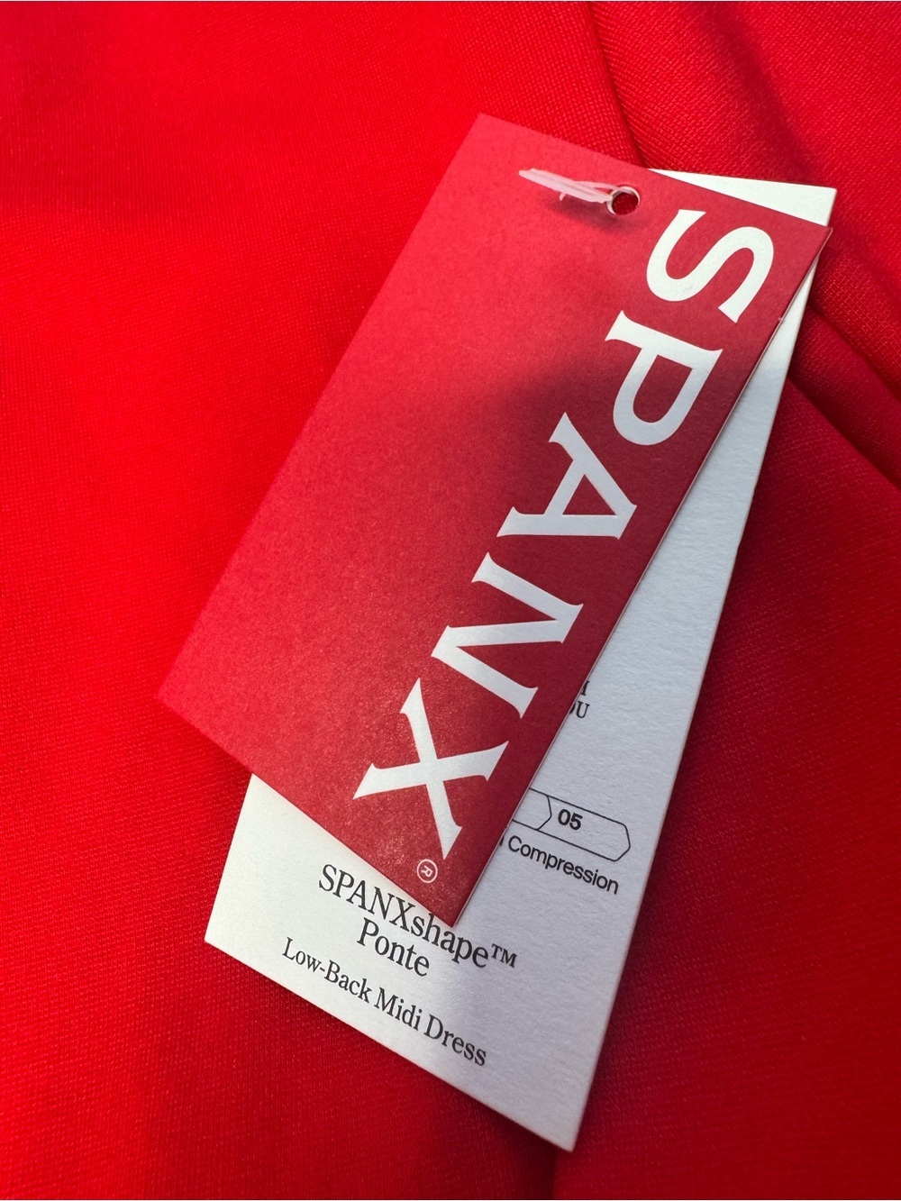 Spanx Long Sleeve Low Back Mini Sheath Dress NWT Size 1X - Picture 5 of 9
